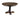 2032 Studio Amish Round Dining Table - Steel Accents Pedestal Base