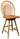 Arrowback Swivel Bar Stool