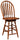 Bent Paddle Swivel Counter Chair