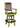 Finch Outdoor Poly Keystone Swivel Bar Height Arm Chair