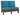 Finch Outdoor Poly Van Buren Center Love Seat