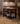 Metro Mobile Kitchen Island - Black w/ Walnut Top