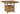 Amish Crafted Ellianna Island Cabinet Dining Table