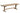 Arista Wood - Provence Trestle Bench