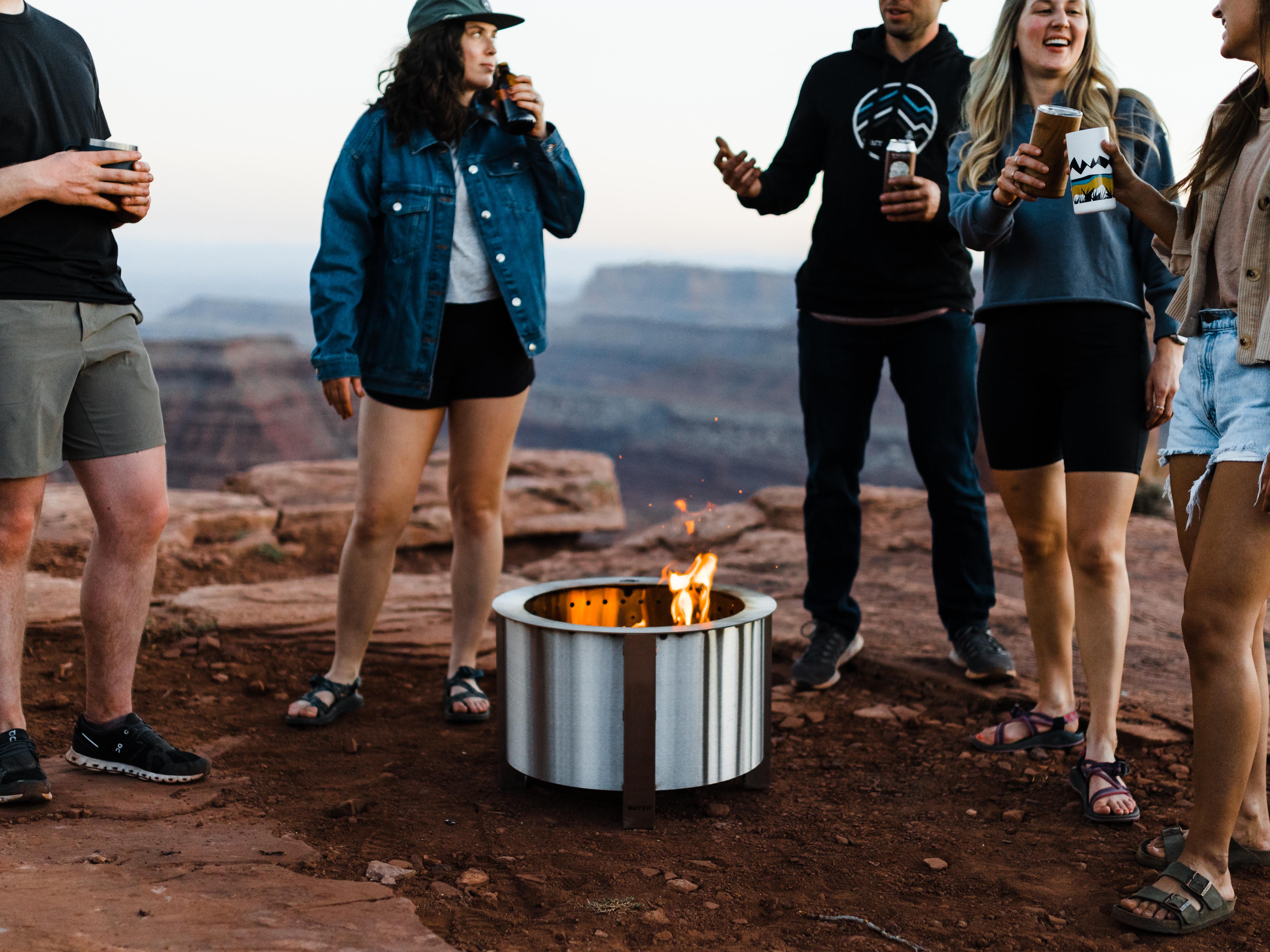 Breeo X Series 19 Smokeless Fire Pit - Stainless – Martin's Furniture US
