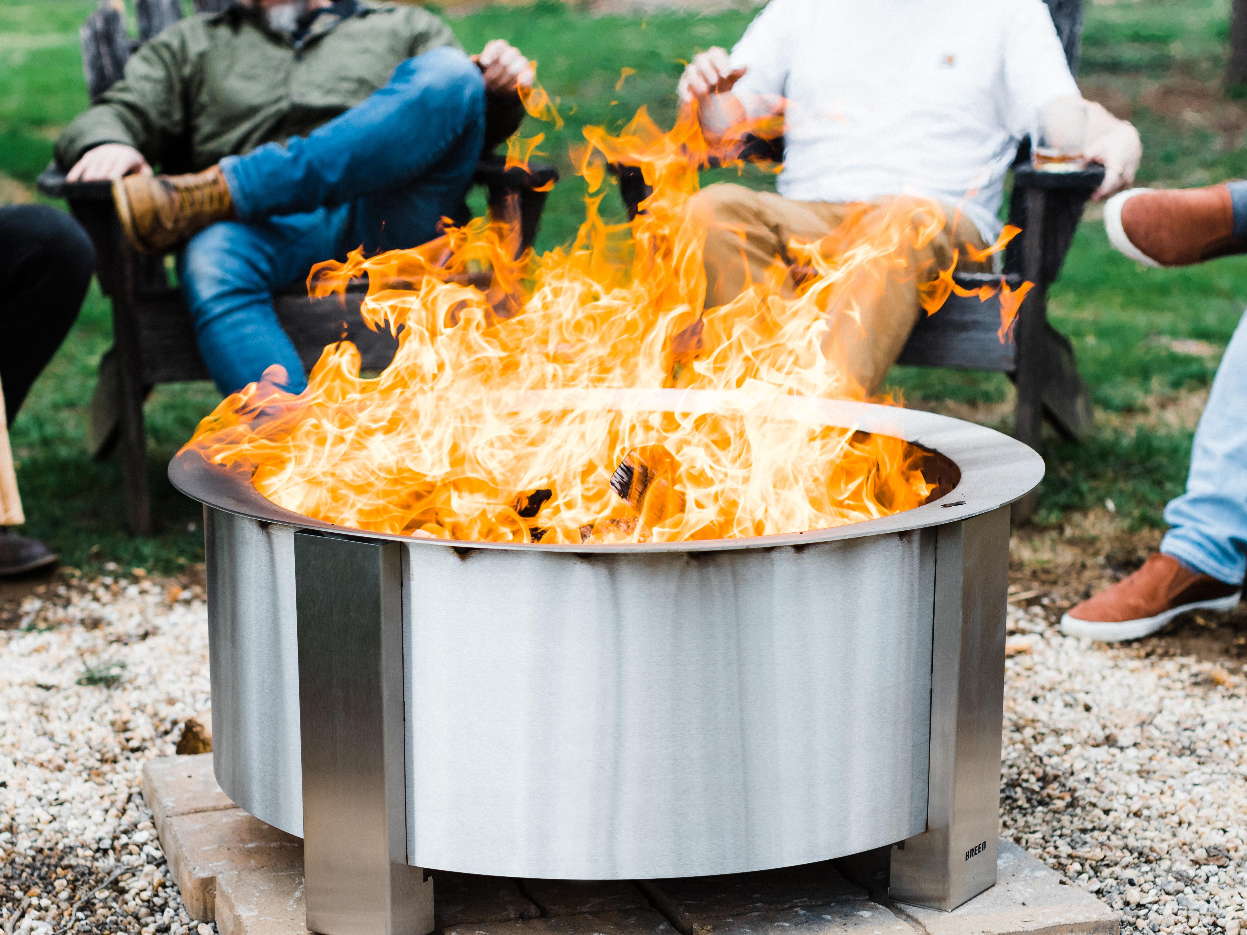 Breeo X Series 24 Smokeless Fire Pit - Stainless – Martin's Furniture US