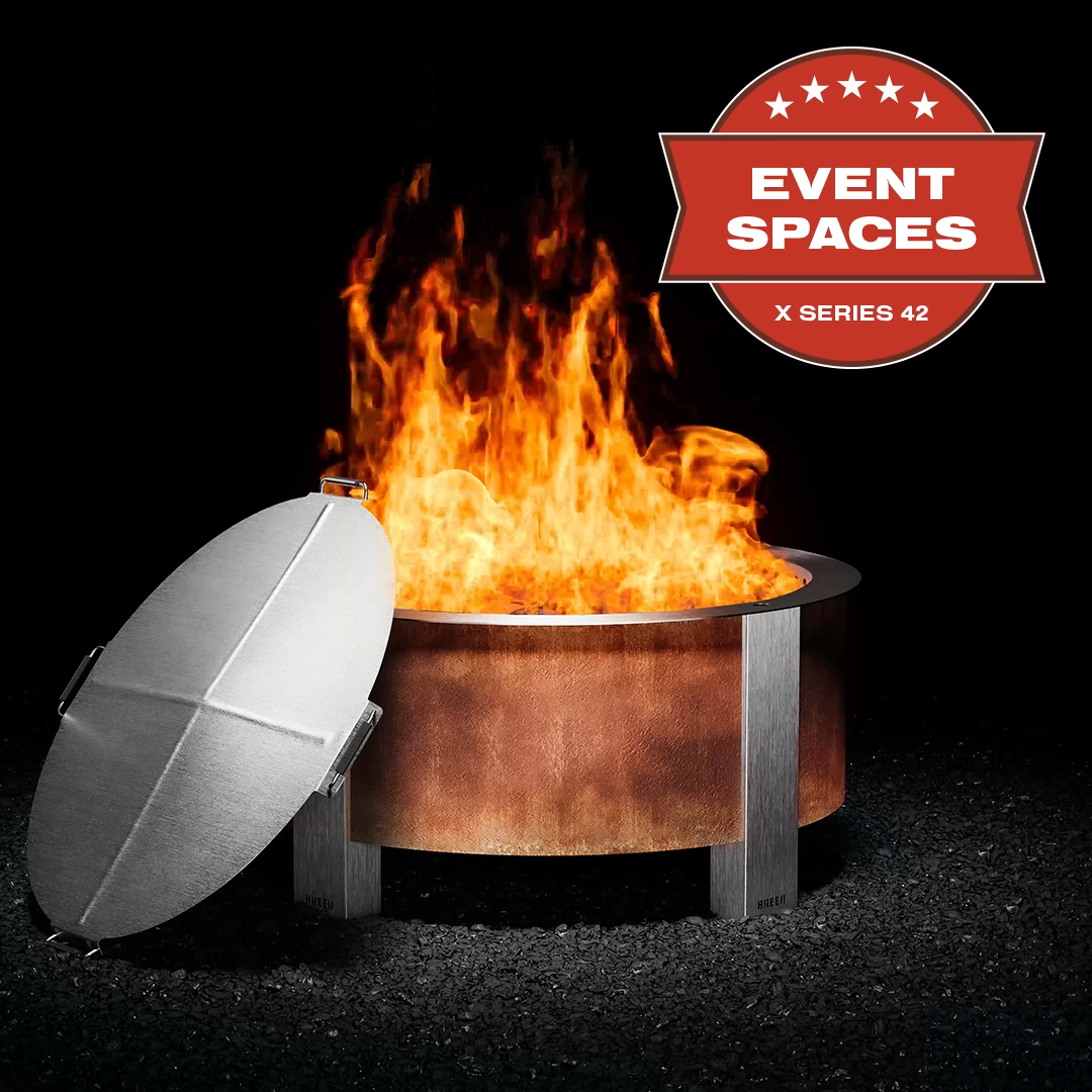 Breeo X Series 42 Smokeless Fire Pit - Corten – Martin's Furniture US