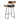 Decker Counter Chair with Back - Steel Frame