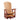 Finch Outdoor Poly SeaAira Adirondack Swivel Glider
