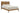 Hampton Mid-Century Panel Bed with Low Footboard