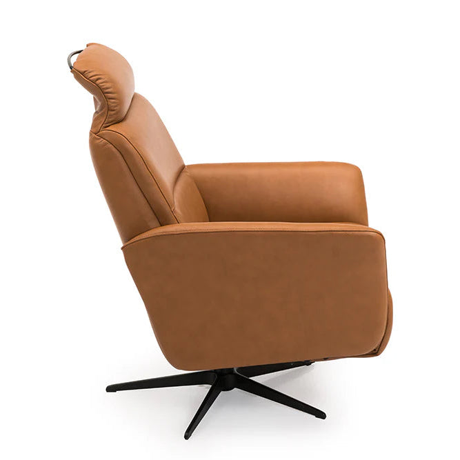 Hjort Knudsen Swivel Recliner Chair Club Relax Model 8011 - Quick