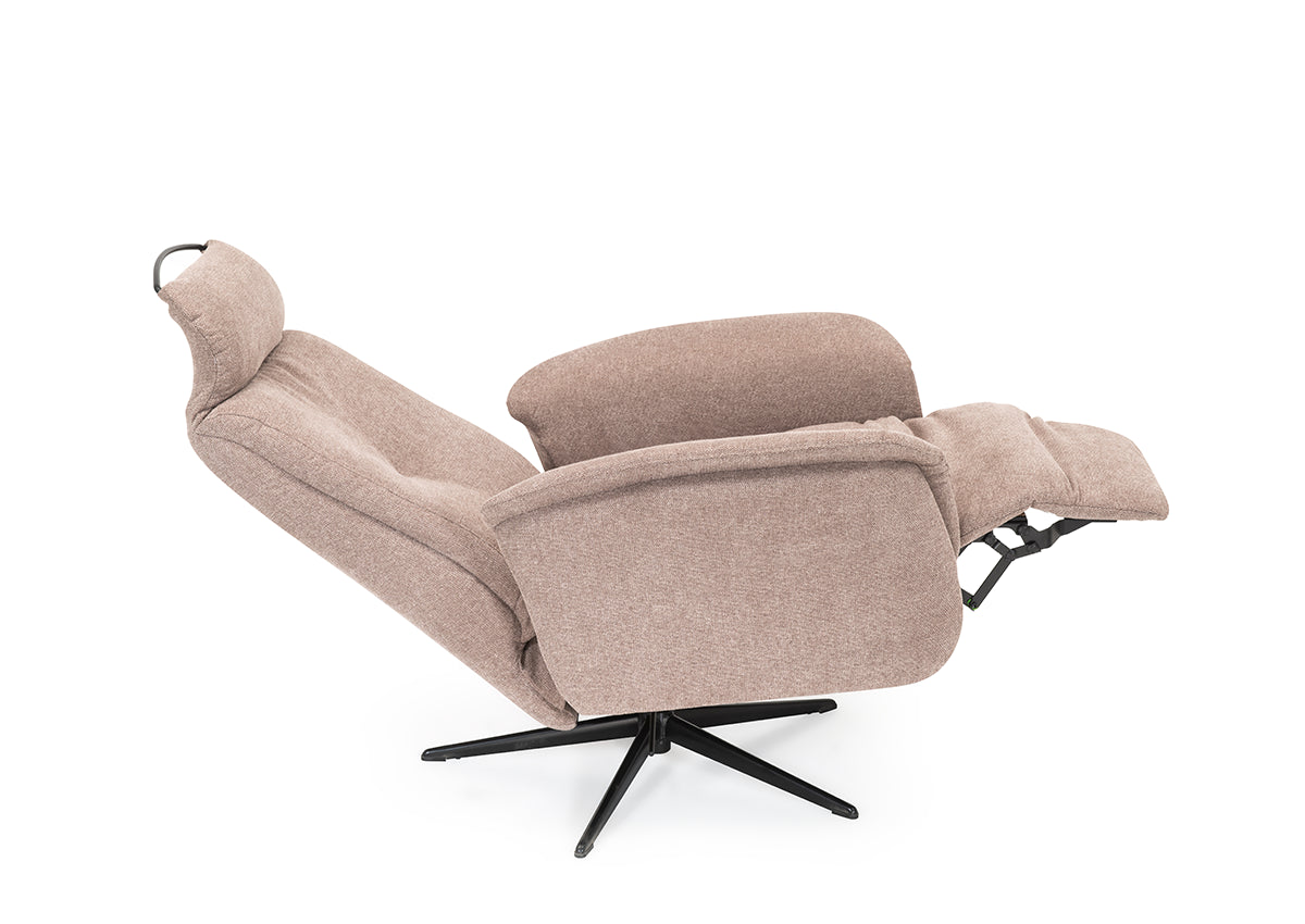 Hjort Knudsen Swivel Recliner Chair Club Relax Model 8011 - Quick