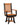 Finch Outdoor Poly Keystone Swivel Dining Arm Chair