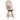 RH- Bent Feather Bow Swivel Barstool