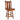 RH- Country Shaker Swivel Barstool