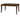 RH- Crescent Rectangle Extension Dining Table