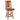 RH- Grant Swivel Barstool