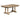 Urban Harlow Rectangle Trestle Dining Table