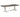 Urban Kimberley Rectangle Trestle Dining Table