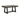 Urban Marlow Rectangle Trestle Dining Table
