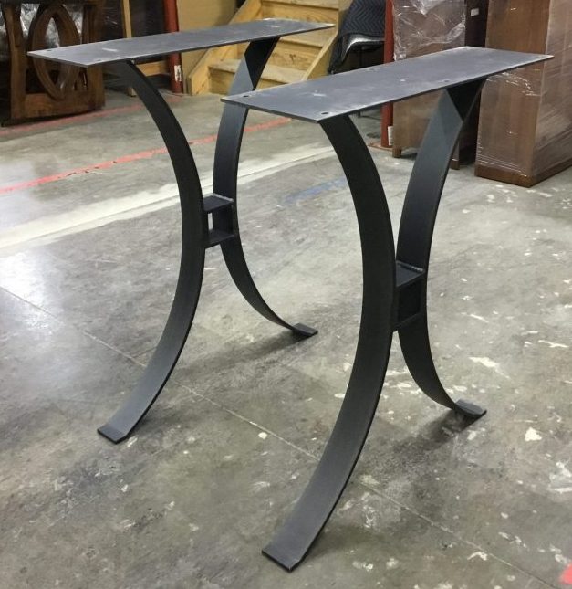 Custom Counter Base Abbington Counter Height Steel Base Only – Martin's Furniture US