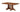 Amish Crafted Ridgecrest Mission Trestle Table