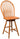 Eight Spindle Swivel Bar Stool