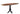 Live Edge Coffee Table Cross Cut Oval Walnut with Galaxy Pedestal Steel Base