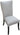 Beaumont Concave Top Upholstered Parson Side Chair