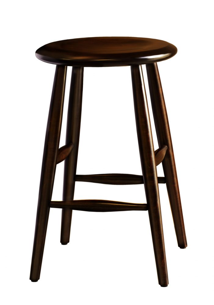 Round Leg Stool Round Stool - Plain Leg – Martin's Furniture US