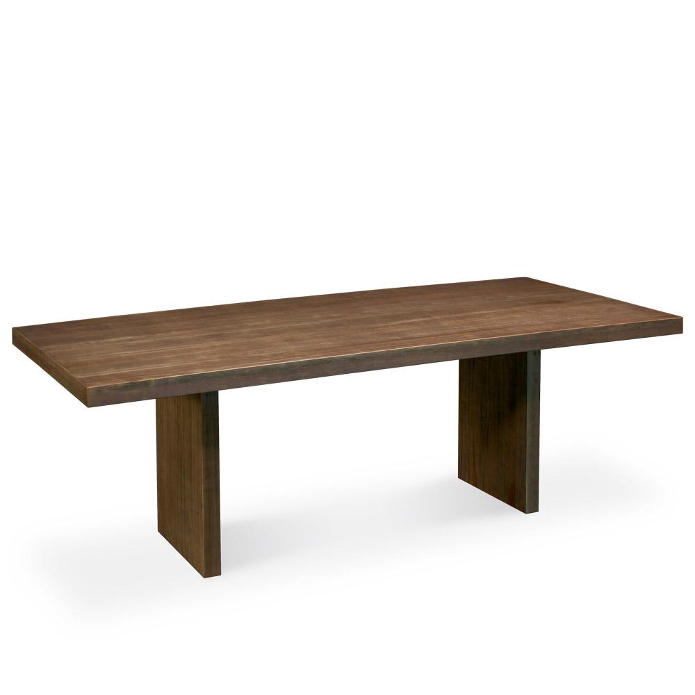 Straight Edge Dining Table - Panel Base – Martin's Furniture US
